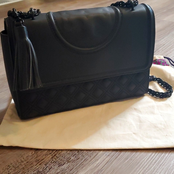 Tory Burch Fleming Matte Convertible Shoulder Bag - Picture 3 of 14